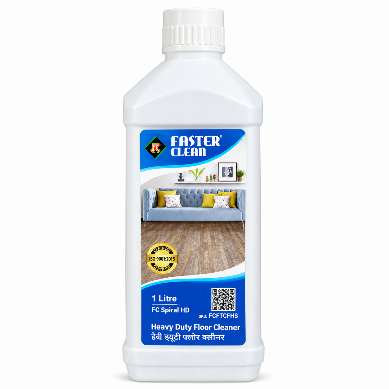 FC Spiral HD Heavy Duty Floor Cleaner 1 L by FC Cleans Care
